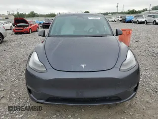 2022 Tesla Model Y Performance with VIN 7SAYGDEF7NF507184, listed as a Copart auction lot 58329875 with 98,320 mi miles and Salvage title. Bid and sale history available at DreamBid. Image 5.