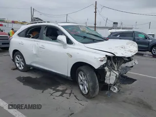 2012 Lexus RX with VIN 2T2ZK1BA5CC075232, listed as a IAAI auction lot 39739266 with Not Provided miles. Bid and sale history available at carsss.com. Image 1.