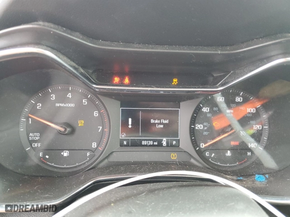 2021 Chevrolet TrailBlazer LT with VIN KL79MPSL1MB090391, listed as a Copart auction lot 50311425 with 89,139 mi miles and Salvage Title. Bid and sale history available at carsss.com. Image 9.