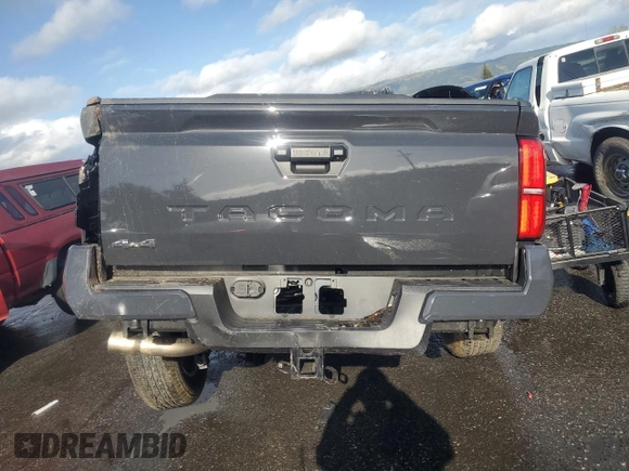 2025 Toyota Tacoma SR with VIN 3TMLB5JN1SM109033, listed as a Copart auction lot 49239575 with Not Provided miles and Salvage Title. Bid and sale history available at DreamBid. Image 6.