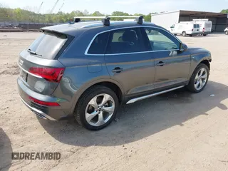 2022 Audi Q5 S line Premium Plus with VIN WA1EAAFY8N2001294, listed as a IAAI auction lot 42044244 with 56,967 mi miles and . Bid and sale history available at DreamBid. Image 4.