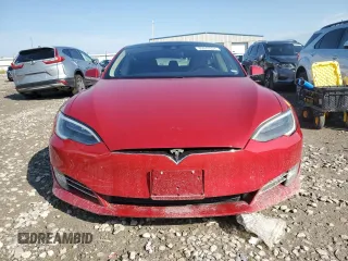 2016 Tesla Model S 70 with VIN 5YJSA1E1XGF153509, listed as a Copart auction lot 65047634 with 51,235 mi miles and Salvage Title. Bid and sale history available at carsss.com. Image 5.