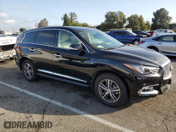 2019 Infiniti QX60 Pure с VIN 5N1DL0MN5KC509433, выставлен на аукционе Copart как лот 78223164 с пробегом 58 918 миль миль и Списание • Salvage title. История ставок и продаж доступна на DreamBid. Изображение 4.