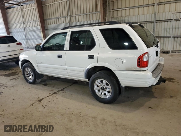 2002 Isuzu Rodeo S with VIN 4S2CK58W724316668, listed as a Copart auction lot 72154754 with 141,590 mi miles and Salvage Title. Bid and sale history available at DreamBid. Image 2.