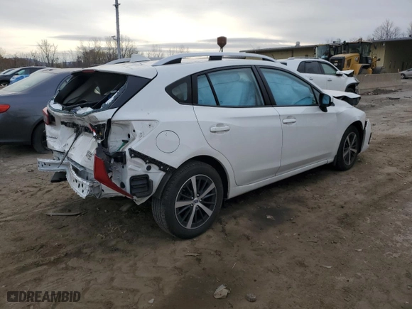 2022 Subaru Impreza Premium with VIN 4S3GTAV65N3711921, listed as a Copart auction lot 78912134 with 38,036 mi miles and Salvage Title. Bid and sale history available at carsss.com. Image 3.