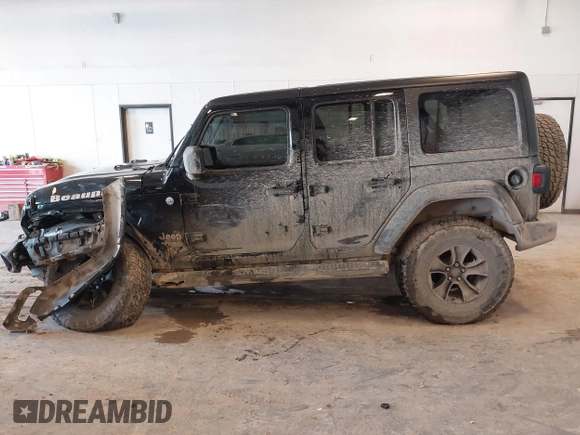2020 Jeep Wrangler Unlimited Sport Altitude с VIN 1C4HJXDG4LW120627, выставлен на аукционе IAAI как лот 41728593 с пробегом 63 565 миль миль и . История ставок и продаж доступна на DreamBid. Изображение 14.