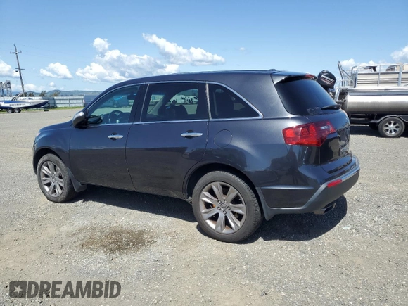 2013 Acura MDX Advance Pkg with VIN 2HNYD2H60DH510615, listed as a Copart auction lot 51706465 with 113,582 mi miles and Clean Title. Bid and sale history available at carsss.com. Image 2.