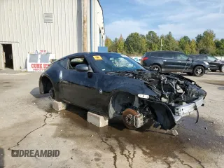 2015 Nissan 370Z with VIN JN1AZ4EH4FM443398, listed as a Copart auction lot 78081734 with 0 mi miles and Salvage Title. Bid and sale history available at carsss.com. Image 4.