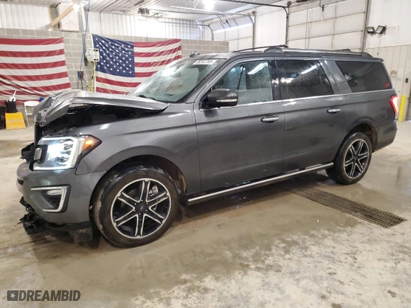 2020 Ford Expedition Max Limited with VIN 1FMJK2AT1LEA83072, listed as a Copart auction lot 89202785 with 77,838 mi miles and Salvage Title. Bid and sale history available at carsss.com. Image 1.