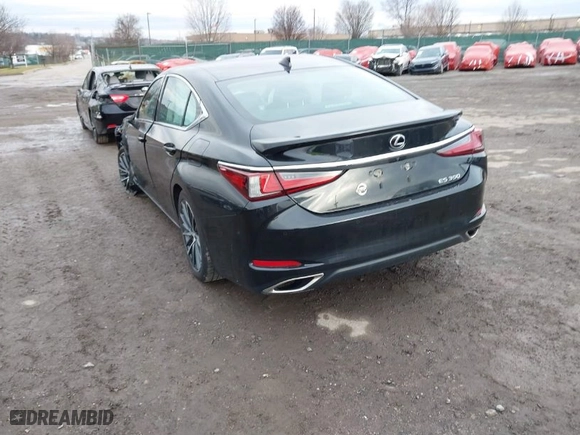 2022 Lexus ES with VIN 58ADZ1B13NU122178, listed as a IAAI auction lot 41125865 with 35,903 mi miles. Bid and sale history available at carsss.com. Image 3.
