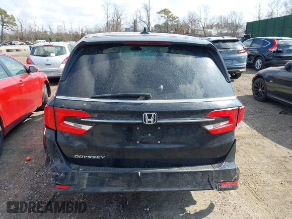 2023 Honda Odyssey EX-L with VIN 5FNRL6H67PB029548, listed as a IAAI auction lot 41699039 with 47,147 mi miles. Bid and sale history available at carsss.com. Image 16.