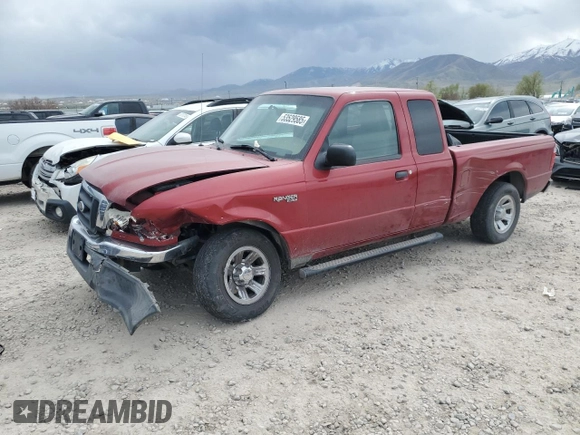2004 Ford Ranger XL Fleet with VIN 1FTYR44U44PB51059, listed as a Copart auction lot 53529585 with 133,193 mi miles and Salvage Title. Bid and sale history available at DreamBid. Image 1.