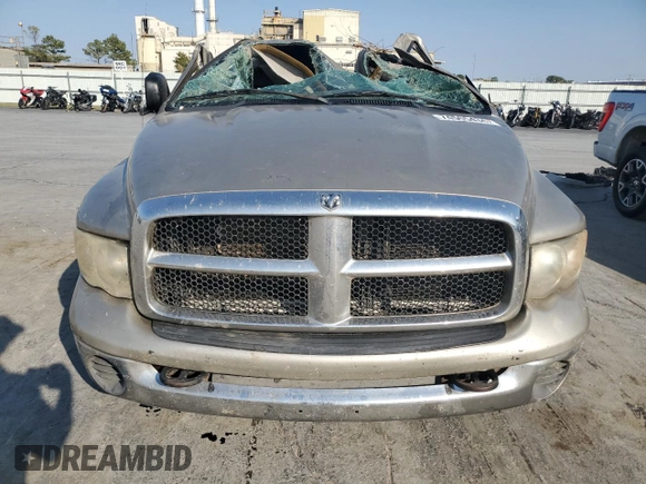2005 Dodge Ram 2500 SLT with VIN 3D7KR28D25G823538, listed as a Copart auction lot 74565434 with 242,140 mi miles and Salvage Title. Bid and sale history available at carsss.com. Image 5.