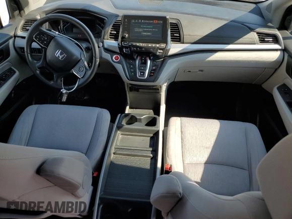 2020 Honda Odyssey EX with VIN 5FNRL6H56LB062770, listed as a Copart auction lot 43761435 with 103,566 mi miles and Salvage Title. Bid and sale history available at DreamBid. Image 8.