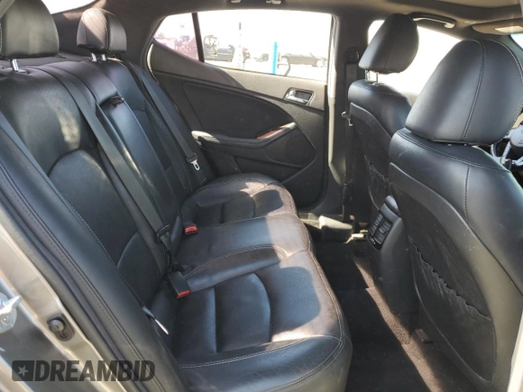 2013 Kia Optima SX с VIN 5XXGR4A63DG152535, выставлен на аукционе Copart как лот 63614895 с пробегом 172 394 миль миль и Списание • Salvage title. История ставок и продаж доступна на DreamBid. Изображение 10.