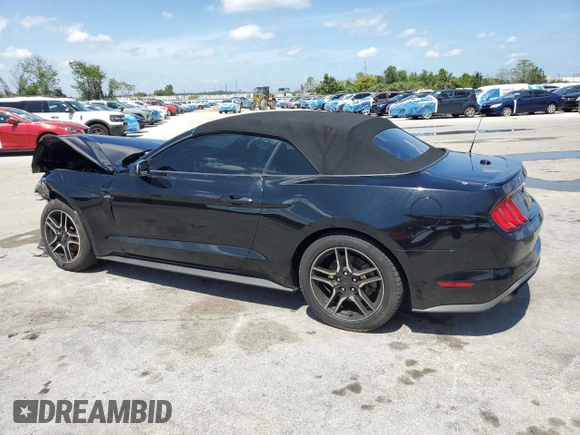 2021 Ford Mustang EcoBoost with VIN 1FATP8UH9M5105349, listed as a Copart auction lot 51388475 with 0 mi miles and Non Repairable. Bid and sale history available at carsss.com. Image 2.