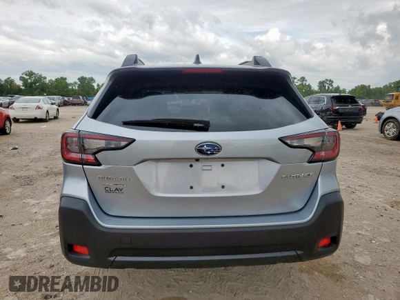 2025 Subaru Outback Premium with VIN 4S4BTADC7S3118392, listed as a Copart auction lot 61748045 with 7,605 mi miles and Salvage title. Bid and sale history available at DreamBid. Image 6.