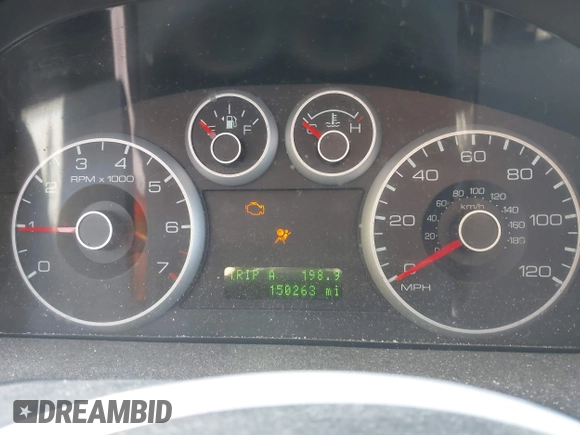 2007 Ford Fusion SE with VIN 3FAHP07157R142485, listed as a IAAI auction lot 42050207 with 150,263 mi miles. Bid and sale history available at carsss.com. Image 7.