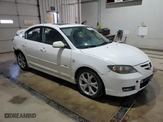 2007 Mazda Mazda3 s Touring with VIN JM1BK323371694277, listed as a Copart auction lot 53967735 with 296,776 mi miles and Salvage Title. Bid and sale history available at carsss.com. Image 4.