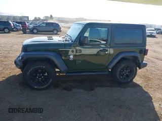 2021 Jeep Wrangler Sport S with VIN 1C4HJXAG0MW552427, listed as a IAAI auction lot 41643643 with 53,013 mi miles and . Bid and sale history available at DreamBid. Image 14.