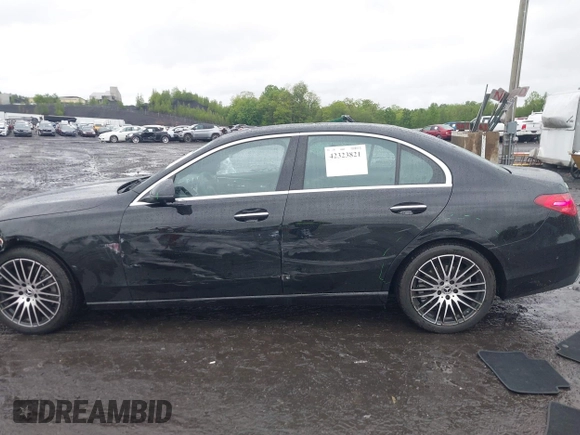 2024 Mercedes-Benz C 300 with VIN W1KAF4HBXRR224889, listed as a IAAI auction lot 42323821 with 7,092 mi miles and . Bid and sale history available at DreamBid. Image 14.