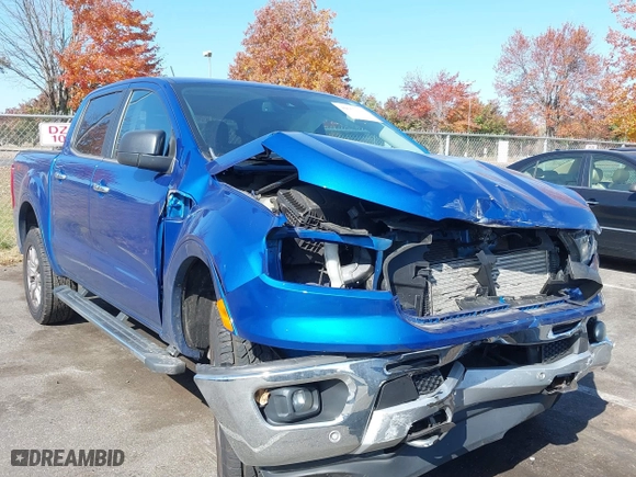 2019 Ford Ranger XL with VIN 1FTER4FH6KLA14146, listed as a IAAI auction lot 40657110 with 72,424 mi miles. Bid and sale history available at carsss.com. Image 1.