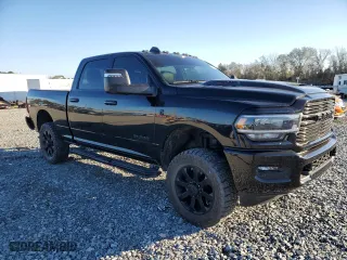 2024 Ram 2500 Laramie with VIN 3C6UR5FLXRG179931, listed as a Copart auction lot 41413045 with 9,577 mi miles and Salvage Title. Bid and sale history available at carsss.com. Image 4.