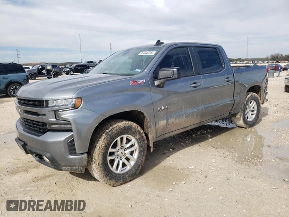 2021 Chevrolet Silverado 1500 RST with VIN 3GCUYEED6MG330505, listed as a Copart auction lot 43344395 with 70,477 mi miles and Clean Title. Bid and sale history available at DreamBid. Image 1.