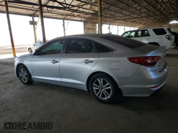 2017 Hyundai Sonata 2.4L with VIN 5NPE24AF7HH596295, listed as a Copart auction lot 51336055 with 109,265 mi miles and Salvage Title. Bid and sale history available at DreamBid. Image 2.