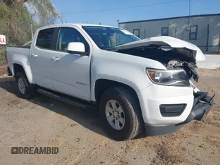 2019 Chevrolet Colorado 2WD Work Truck with VIN 1GCGSBEA3K1177533, listed as a IAAI auction lot 41603752 with 64,088 mi miles. Bid and sale history available at carsss.com. Image 1.
