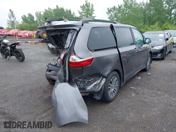 2018 Toyota Sienna XLE Auto Access Seat with VIN 5TDYZ3DC8JS916681, listed as a IAAI auction lot 42257674 with 124,262 mi miles and . Bid and sale history available at DreamBid. Image 4.
