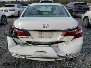 2017 Honda Accord Sedan LX with VIN 1HGCR2F32HA068176, listed as a Copart auction lot 45729335 with 129,133 mi miles and Salvage Title. Bid and sale history available at carsss.com. Image 6.