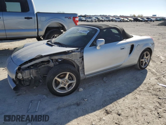 2003 Toyota MR2 z VIN JTDFR320330059885, wystawiony jako Copart lot #86158554 z przebiegiem 178 809 mil mil oraz Szkoda całkowita • Salvage title. Historia ofert i sprzedaży dostępna na DreamBid. Obrazek 1.