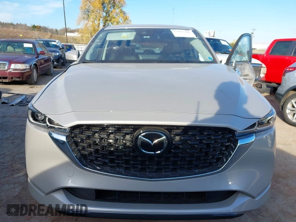 2025 Mazda CX-5 2.5 S Select Package with VIN JM3KFBBL4S0566800, listed as a IAAI auction lot 41013386 with 1 mi miles. Bid and sale history available at carsss.com. Image 12.