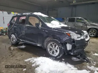 2017 Subaru Forester Touring with VIN JF2SJAWC7HH504086, listed as a Copart auction lot 44129835 with 104,970 mi miles and Salvage Title. Bid and sale history available at DreamBid. Image 4.