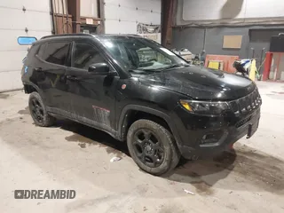 2023 Jeep Compass Trailhawk with VIN 3C4NJDDN5PT552364, listed as a IAAI auction lot 41405314 with 20,823 mi miles and . Bid and sale history available at DreamBid. Image 1.
