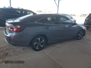 2022 Honda Insight EX with VIN 19XZE4F59NE001486, listed as a Copart auction lot 52212995 with 35,599 mi miles and Salvage Title. Bid and sale history available at DreamBid. Image 3.