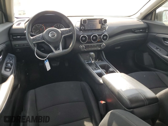 2020 Nissan Sentra S with VIN 3N1AB8BV3LY206111, listed as a Copart auction lot 47118415 with 56,365 mi miles and Salvage Title. Bid and sale history available at carsss.com. Image 8.