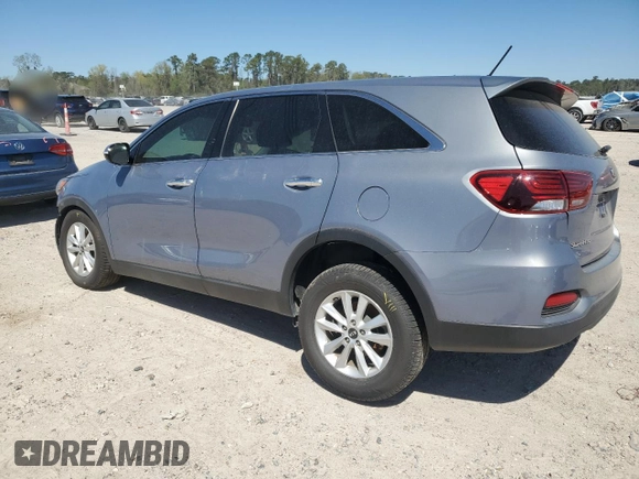 2020 Kia Sorento LX with VIN 5XYPG4A35LG651763, listed as a Copart auction lot 49738375 with 41,100 mi miles and Salvage Title. Bid and sale history available at DreamBid. Image 2.
