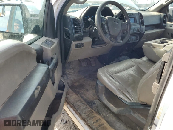 2015 Ford F-150 XL with VIN 1FTEX1CF8FKD38024, listed as a Copart auction lot 50732175 with 217,893 mi miles and Salvage Title. Bid and sale history available at carsss.com. Image 8.