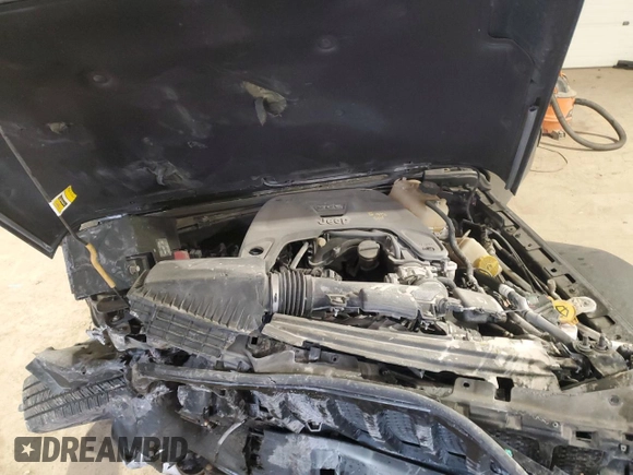 2020 Jeep Wrangler Sport S z VIN 1C4GJXAGXLW118347, wystawiony jako Copart lot #45292845 z przebiegiem Nie podano mil oraz Szkoda całkowita • Salvage title. Historia ofert i sprzedaży dostępna na DreamBid. Obrazek 12.