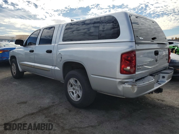 2005 Dodge Dakota SLT with VIN 1D7HE48N95S177871, listed as a Copart auction lot 46005395 with 141,978 mi miles and Clean Title. Bid and sale history available at DreamBid. Image 2.