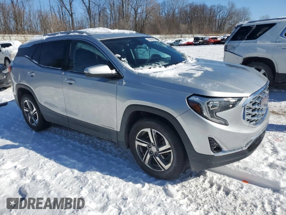 2019 GMC Terrain SLT with VIN 3GKALVEV1KL202501, listed as a Copart auction lot 45645415 with 122,550 mi miles and Clean Title. Bid and sale history available at carsss.com. Image 4.