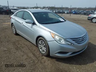 2011 Hyundai Sonata GLS with VIN 5NPEB4ACXBH056372, listed as a IAAI auction lot 41934170 with 148,843 mi miles. Bid and sale history available at carsss.com. Image 1.