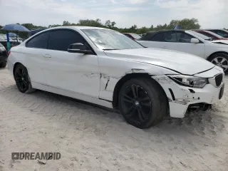 2014 BMW 4 Series 428i xDrive with VIN WBA3N9C50EF721267, listed as a Copart auction lot 55880705 with 117,748 mi miles and Clean Title. Bid and sale history available at carsss.com. Image 4.