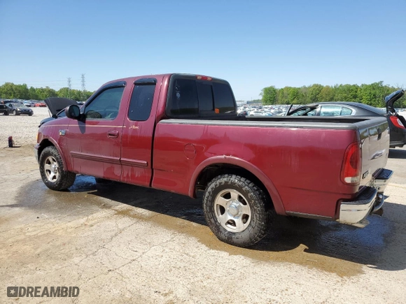 1999 Ford F-150 Work Series with VIN 1FTRX17WXXNC12811, listed as a Copart auction lot 52537395 with 0 mi miles and Salvage Title. Bid and sale history available at carsss.com. Image 2.