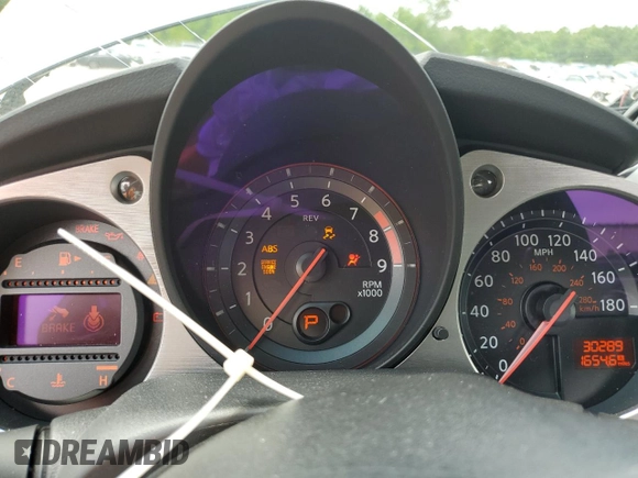2017 Nissan 370Z Touring with VIN JN1AZ4EHXHM955363, listed as a Copart auction lot 65260194 with 30,289 mi miles and Salvage Title. Bid and sale history available at carsss.com. Image 9.