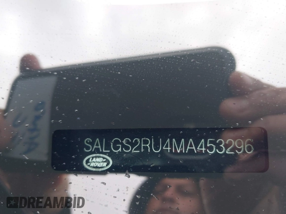 2021 Land Rover Range Rover Westminster with VIN SALGS2RU4MA453296, listed as a IAAI auction lot 41816979 with 13,018 mi miles and . Bid and sale history available at DreamBid. Image 9.