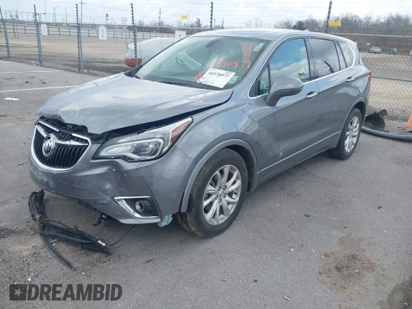 2020 Buick Envision Preferred with VIN LRBFXBSA4LD085332, listed as a IAAI auction lot 41570977 with 34,907 mi miles and . Bid and sale history available at carsss.com. Image 18.