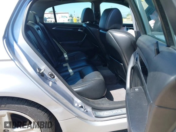 2005 Acura TL with VIN 19UUA66205A008810, listed as a IAAI auction lot 42079113 with 115,164 mi miles. Bid and sale history available at carsss.com. Image 8.